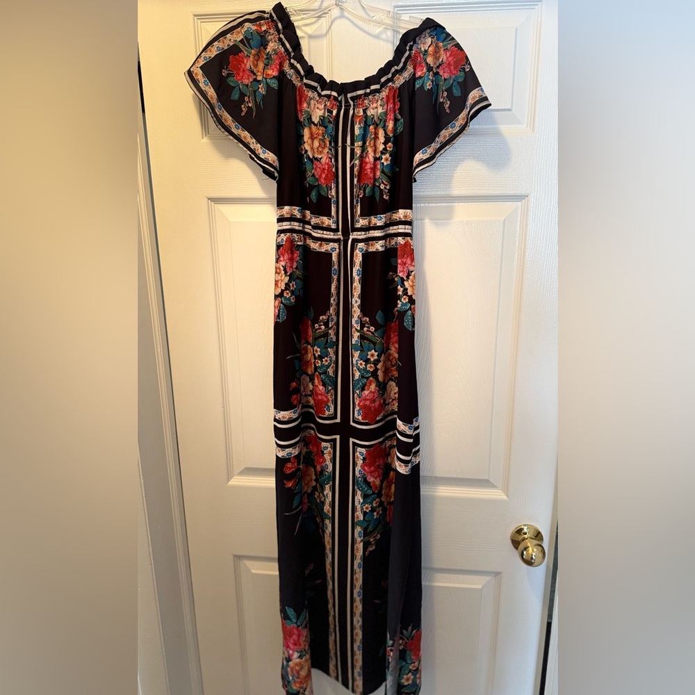 Lulus Multicolor Floral Maxi